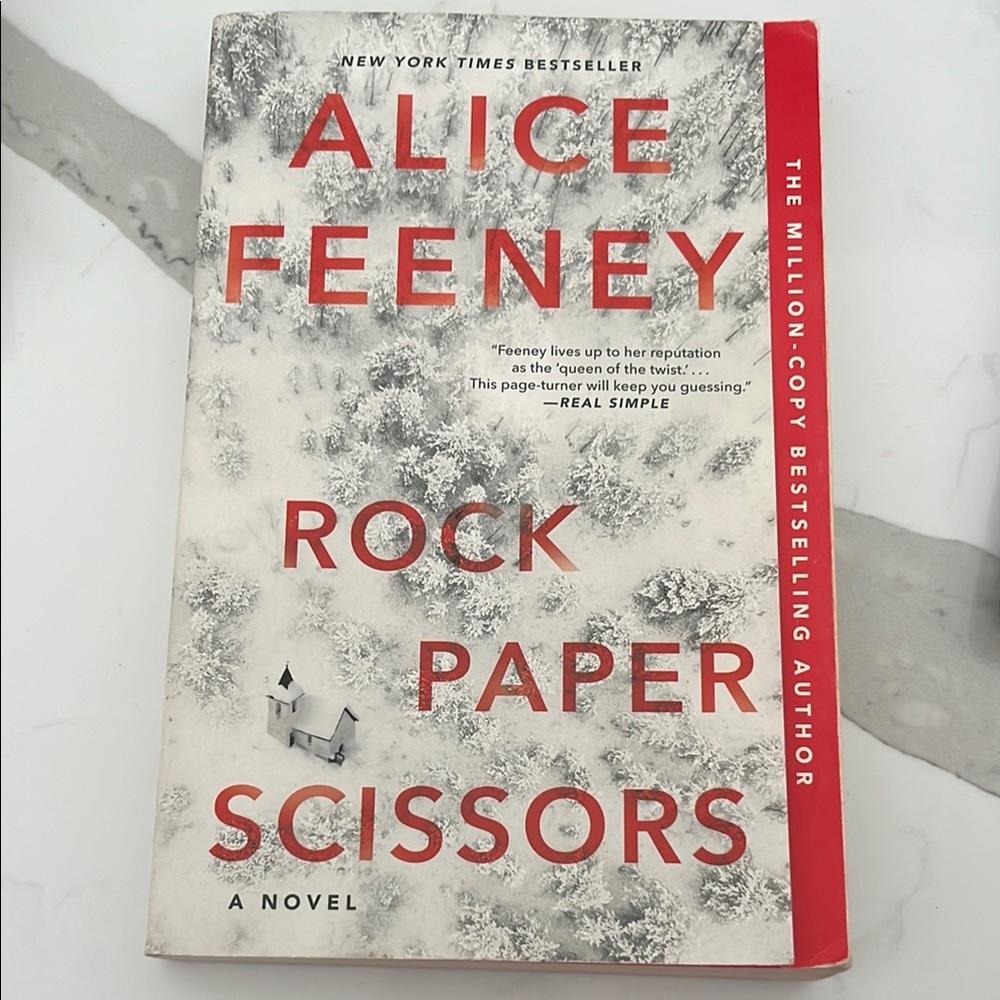 Rock Paper Scissors Novel by Alice Feeney